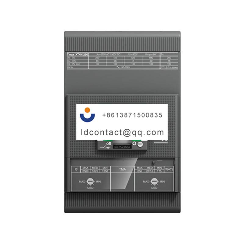 XT4S 250 TMA 80 400..800 3p F F UL/CSA ABB product image