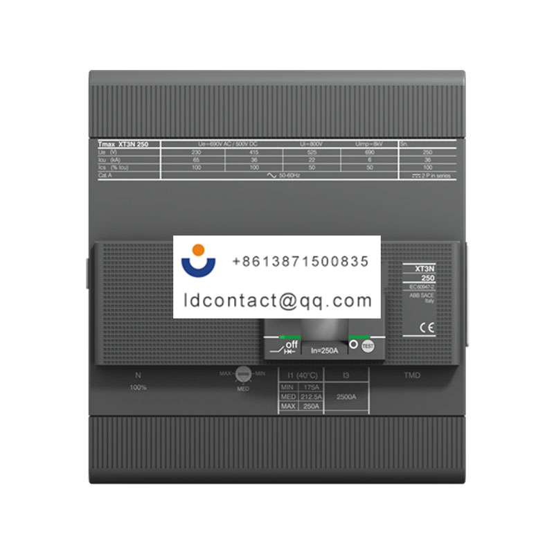 XT3N250 TMD250/2500 FF 4P+RC Inst ABB product image