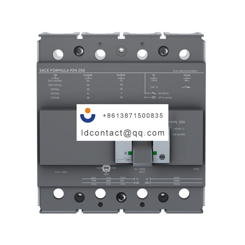P2S 250 TMD 250-2500 4p F F InN=100% ABB product image
