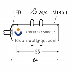 RU50U S18 AP8X H1141  Turck Ultraso