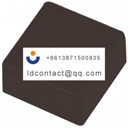 U912 APEM Black button cap  4 x 5mm