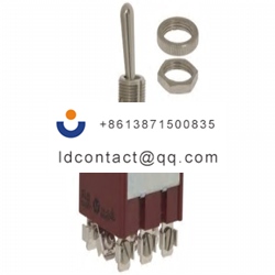 659H APEM Knurled Switch  3PST  On 