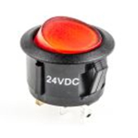 273-025_RS PRO Illuminated SPST, On