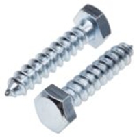 825-124_RS PRO Hex Coach Screw, Ste