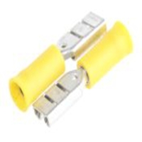 239-4256_RS PRO Yellow Insulated Fe