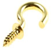 397-4932_RS PRO Brass, Screw J Hook