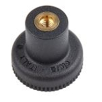 448-8820_RS PRO Black Knurled Clamp