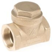 486-215_RS PRO Brass Single Check V