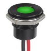 132-9154_RS PRO Green Panel Mount I