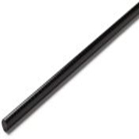 282-0323_RS PRO Black Acetal Rod, 1