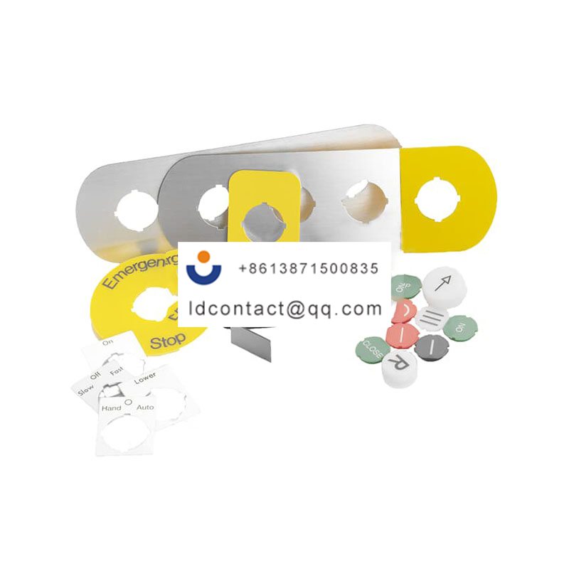 Legend Plate,70mm (Txt = Emergency Stop) ABB product image