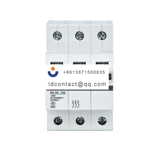 BH-D6 3P 63A TYPE C N (CH) Mitsubishi Electric  product image