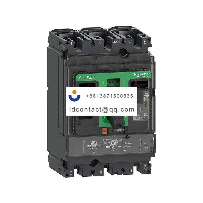NSX 100A壳架 36KA 3极3保护 交流16A Schneider product image