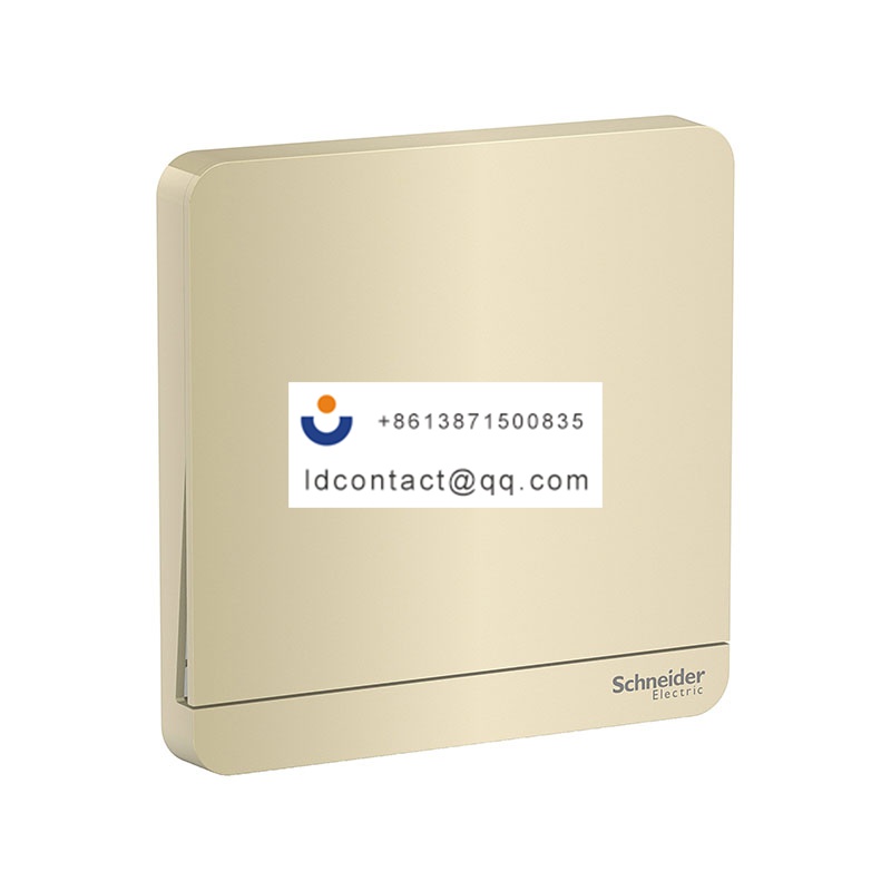 16AX 250V 单联双控开关带LED指示,薄暮金 Schneider product image