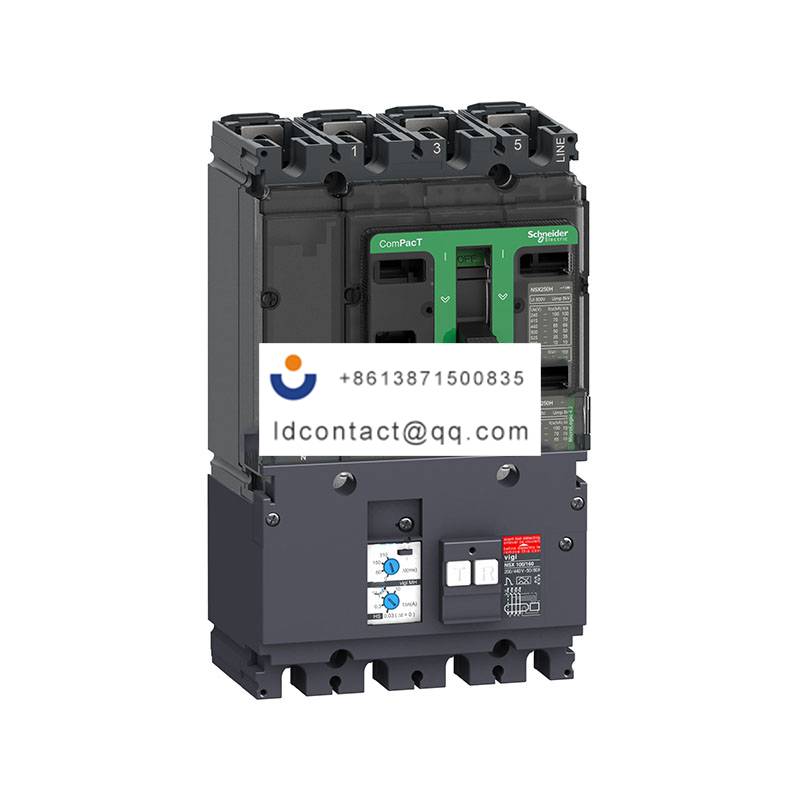NSX100F 36kA AC 4P3D 80A TMD VIGI Schneider product image