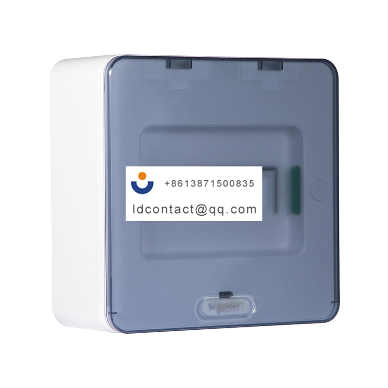 明装透明门单排8位模数配电箱 Schneider product image
