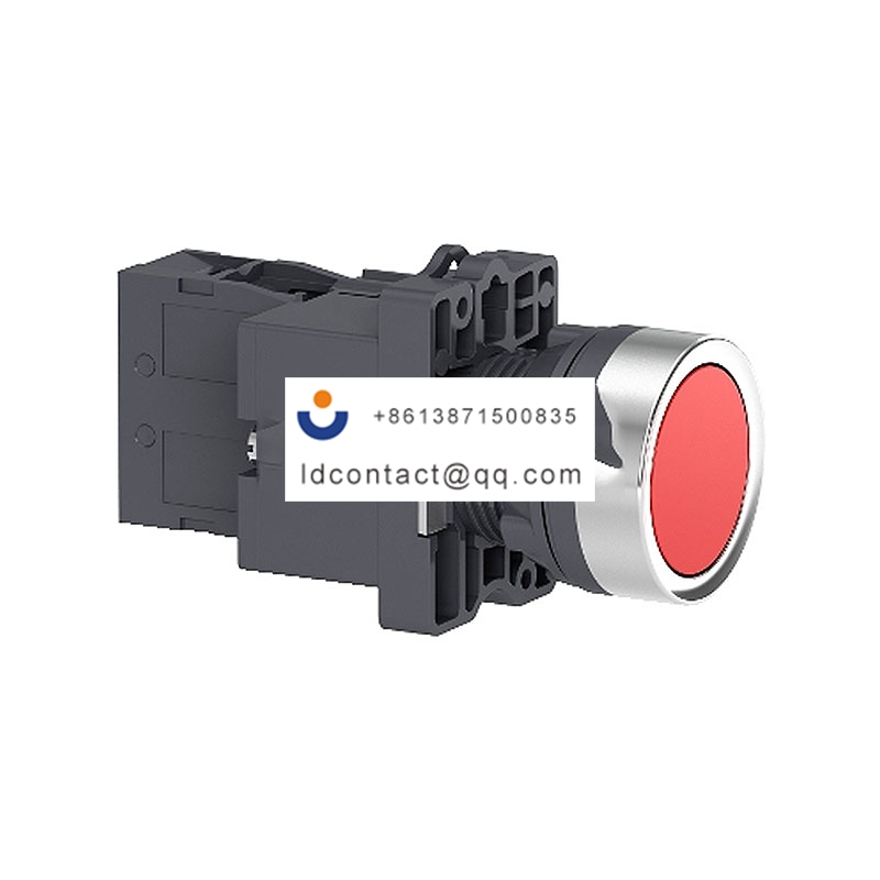 平头带灯按钮,220VAC,红,1NC Schneider product image