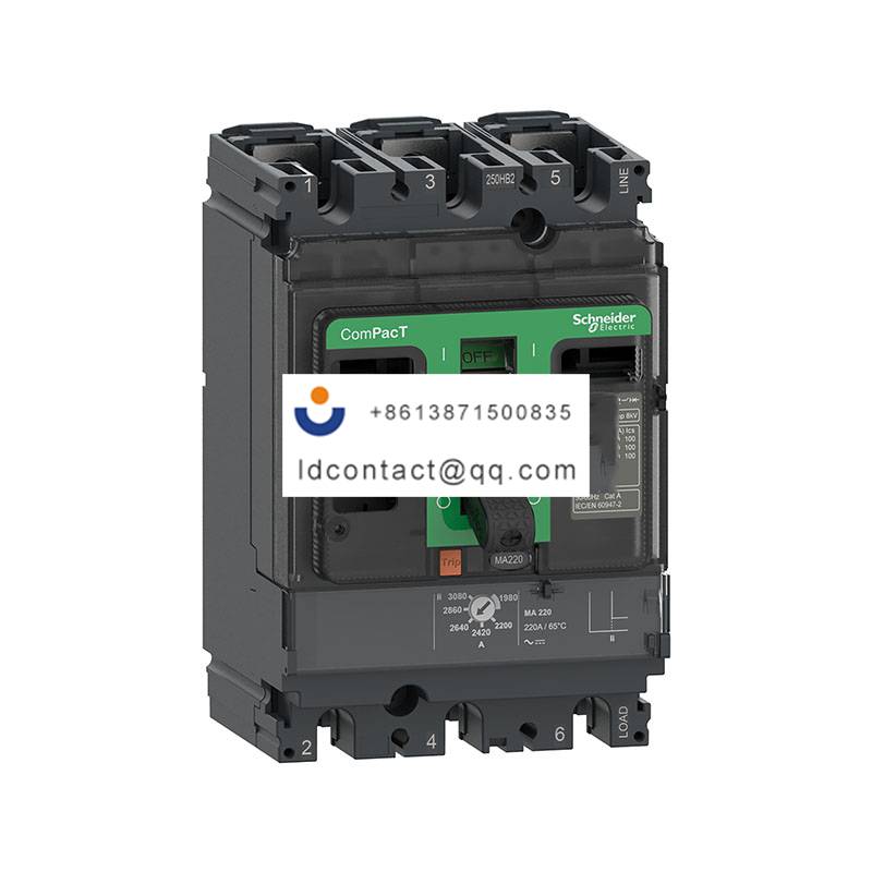 NSX100N 50kA AC 3P3D 100A MA Schneider product image