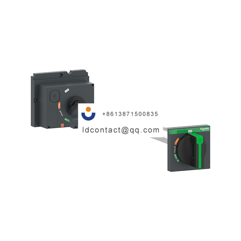 NSX100/160/250，延伸旋转黑色手柄, 轴长185至600mm, IP55 Schneider product image