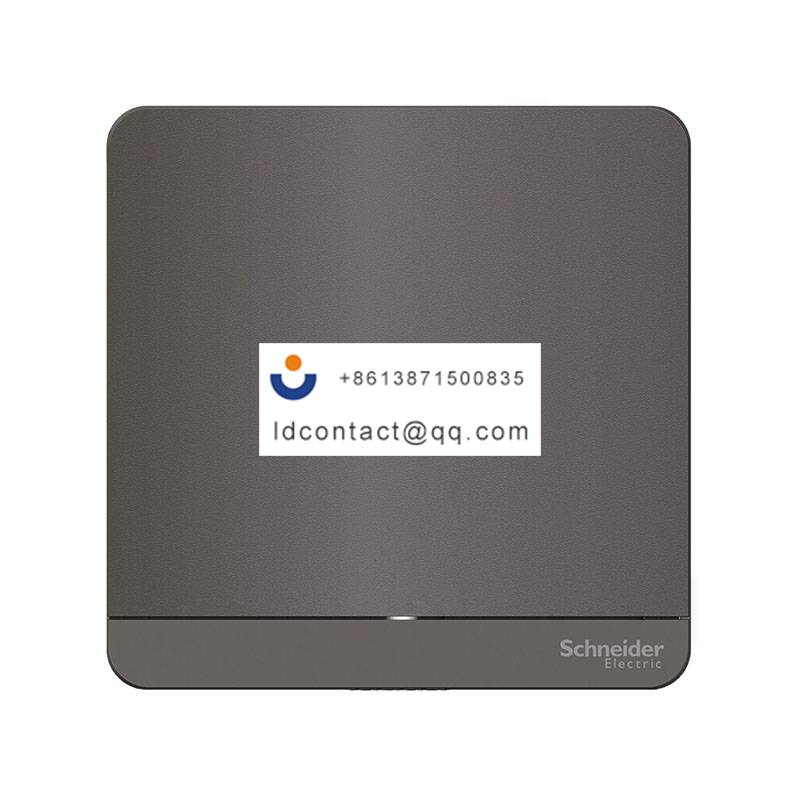16AX 250V 单联单控开关带LED指示,荧光灰 Schneider product image