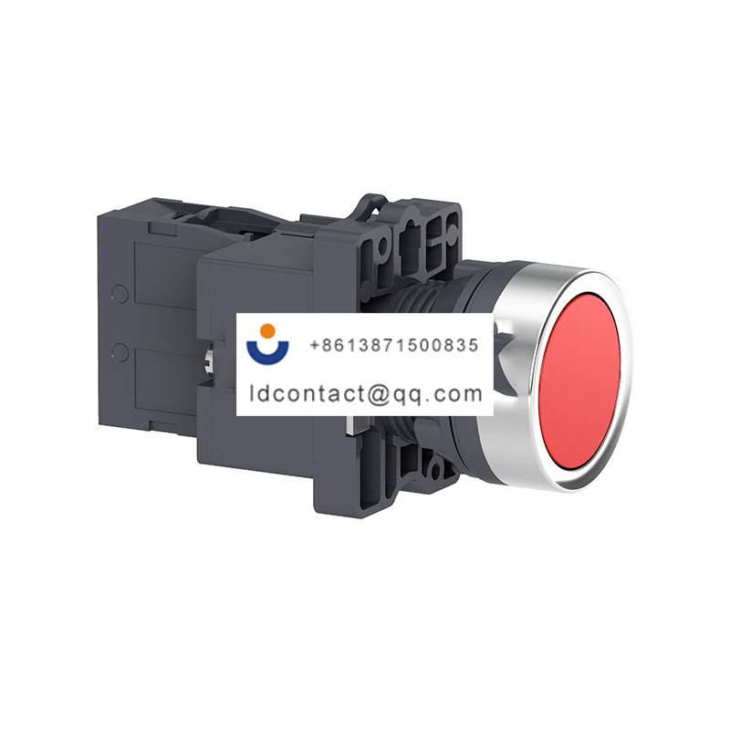 平头带灯按钮,24VAC/DC,红,1NO Schneider product image