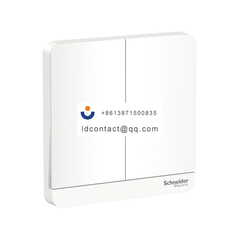 16AX 250V 双联单控开关,镜瓷白 Schneider product image