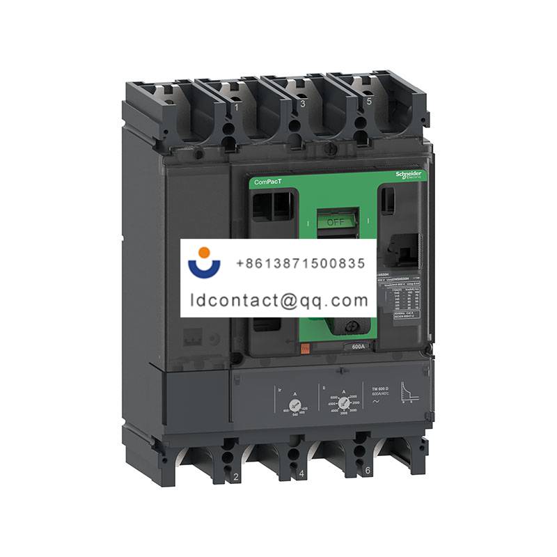 NSX630N 50kA AC 500A 4P4D Schneider product image