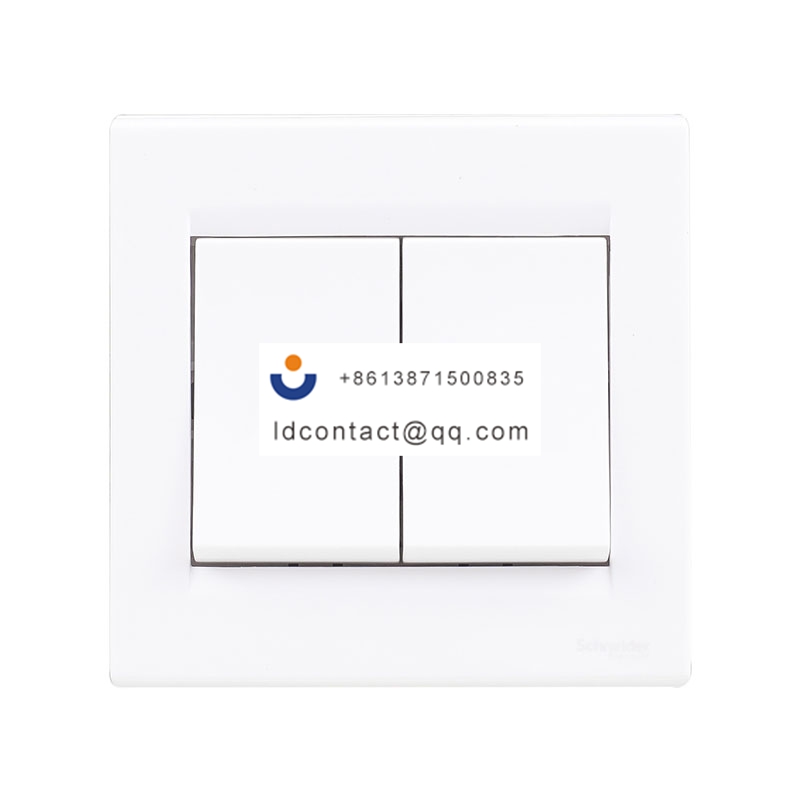 10AX 250V 双联双控开关(白色) Schneider product image