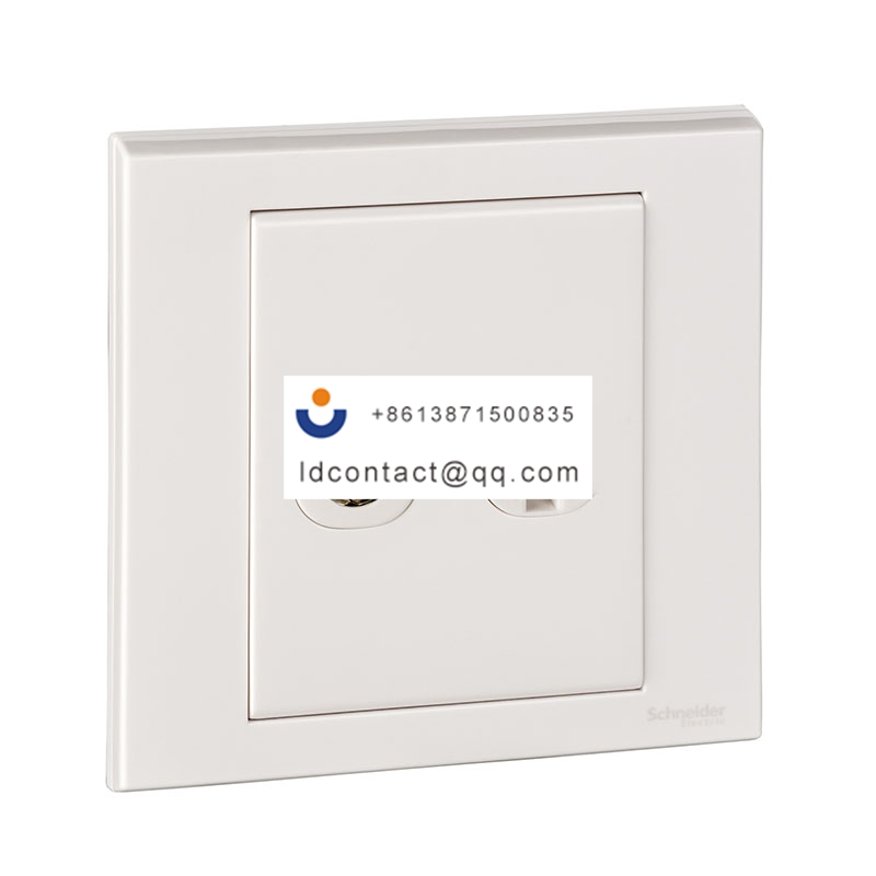 电视、信息插座(白色) Schneider product image