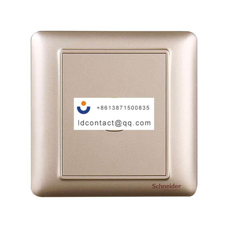 单联电视插座_金色 Schneider product image