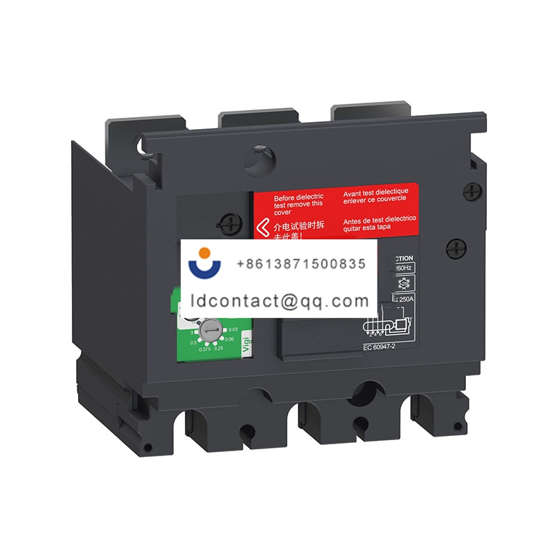 NSX100/160 200-440VAC 0.03-30A 3P漏电保护模块 Schneider product image