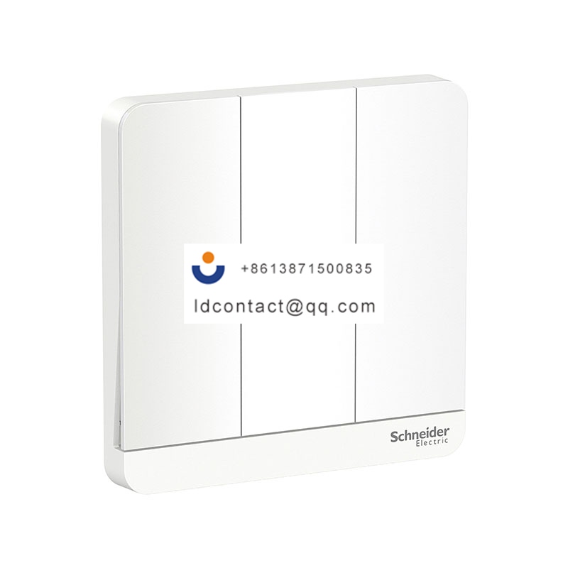 16AX 250V 三联单控开关,镜瓷白 Schneider product image