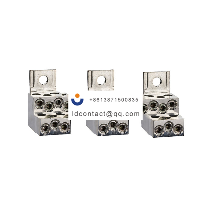 NSX100/160/250,裸电缆连接器 铝质连接器可连6根1.5-35mm² 一组3个 Schneider product image