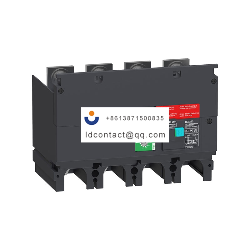 NSX250 200-440VAC 0.03-30A 4P漏电保护模块 Schneider product image