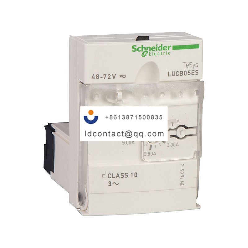 LUCB05FU 控制单元 1.25-5A 110-240V Schneider product image