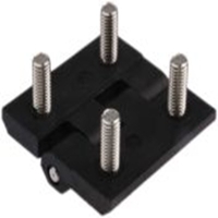283-4091_RS PRO PC Butt Hinge, Bolt