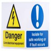 917-5425_RS PRO Electrical Hazard W