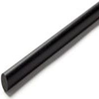 257-7215_RS PRO Black Nylon Rod, 1m