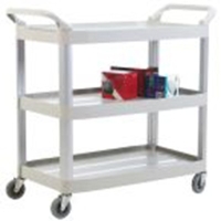 444-2458_RS PRO 3 Shelf Plastic Tro