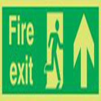 763-1948_Plastic FIRE EXIT, Fire Ex