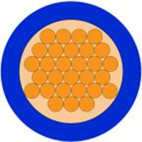 902-8420_RS PRO Blue 4mm² Hook Up W