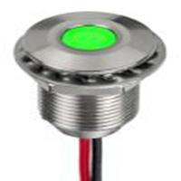 139-3370_RS PRO Green Panel Mount I